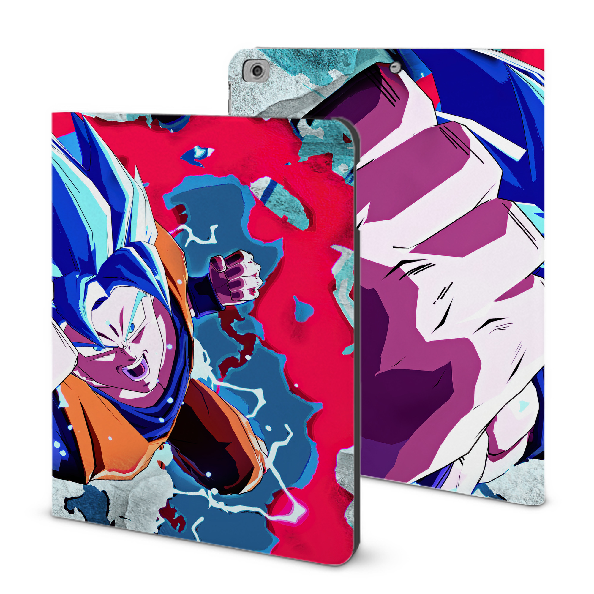 （画像用） ドラゴンボール DRAGON BALL IPad ケース ブック型 PUレザー TPU 耐衝撃 軽量 薄型 ペン収納なし 全面保護 IPad 各モデル対応